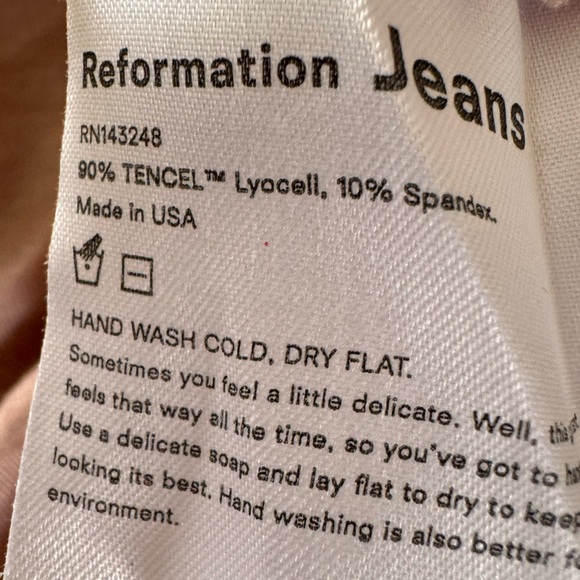 Reformation Jeans Rou Blush Pink Fit and Flare Midi Dress Minimalist Barbiecore - Picture 8 of 11